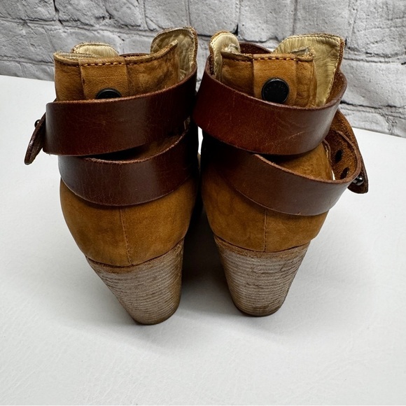 rag & bone Moto Rain Boots | Shopbop Rag & Bone suede moto booties size 6.5